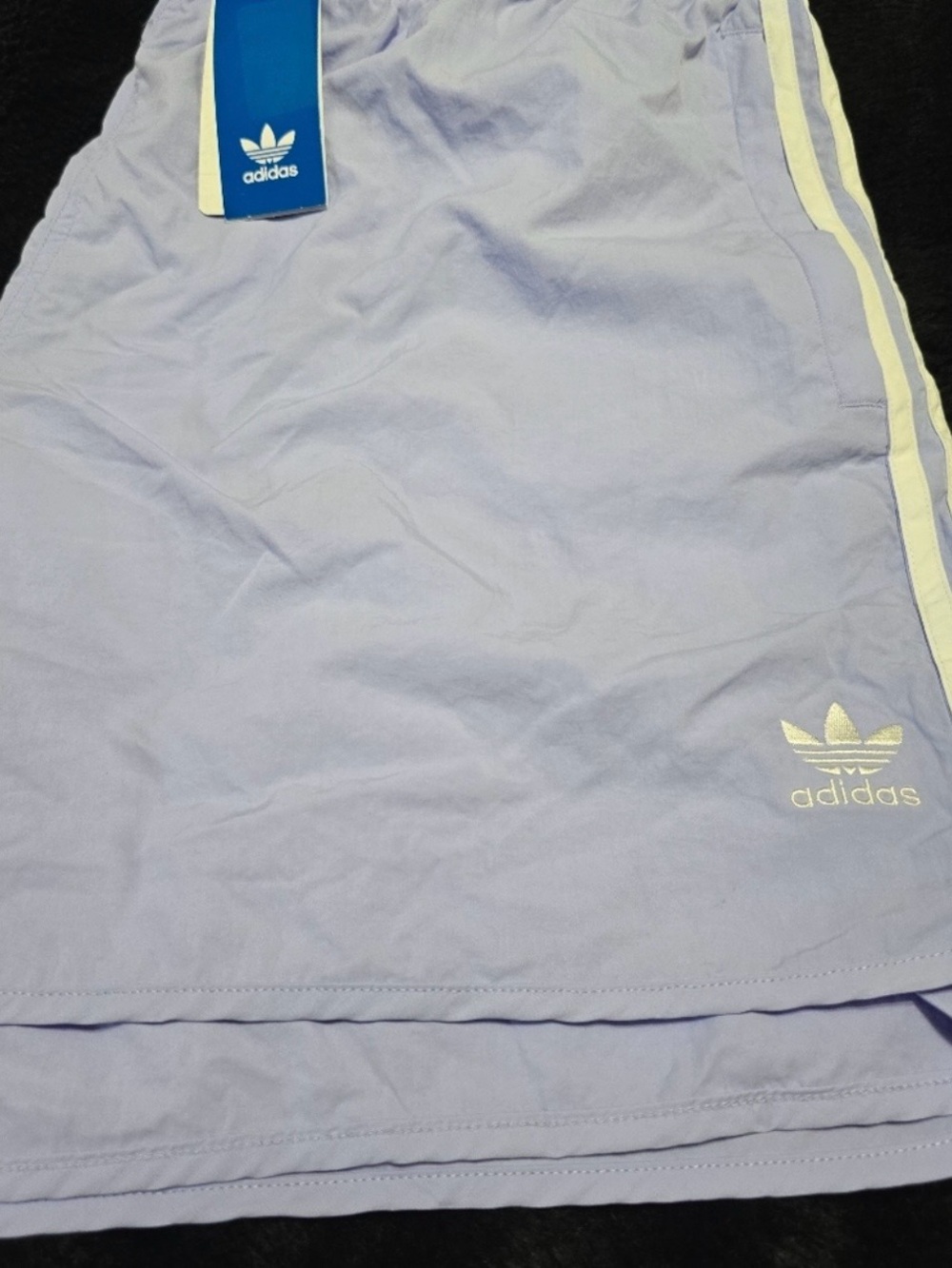 NWT Adidas Light Purple Running Shorts w/ pockets!